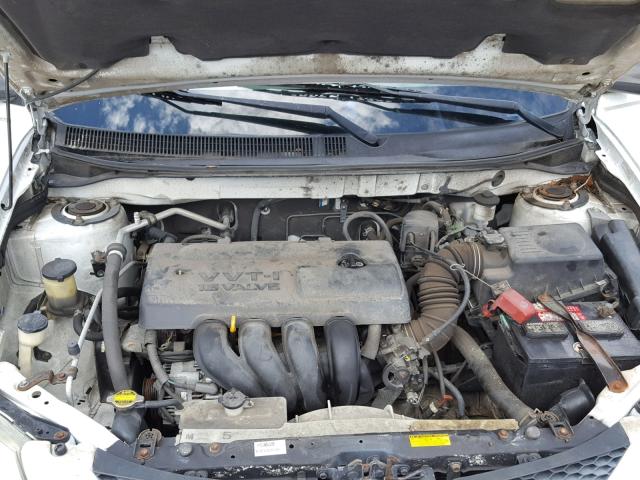 5Y2SL62833Z465524 - 2003 PONTIAC VIBE WHITE photo 7