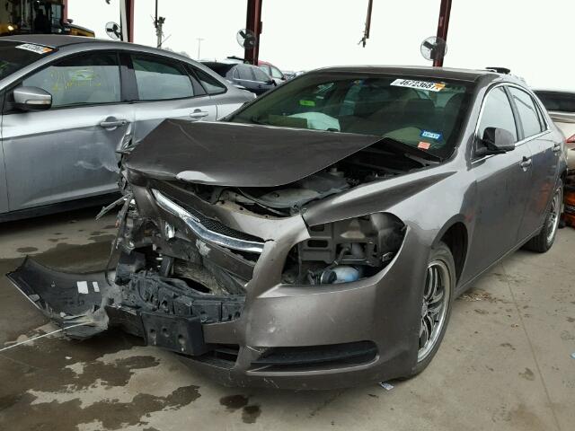 1G1ZB5EB6A4148701 - 2010 CHEVROLET MALIBU LS ყავისფერი ფოტო 2