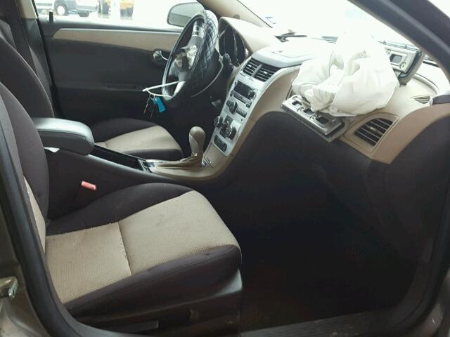 1G1ZB5EB6A4148701 - 2010 CHEVROLET MALIBU LS ყავისფერი ფოტო 5