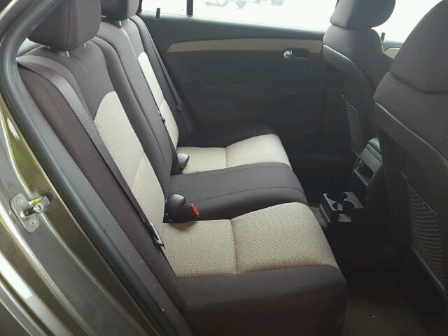 1G1ZB5EB6A4148701 - 2010 CHEVROLET MALIBU LS ყავისფერი ფოტო 6