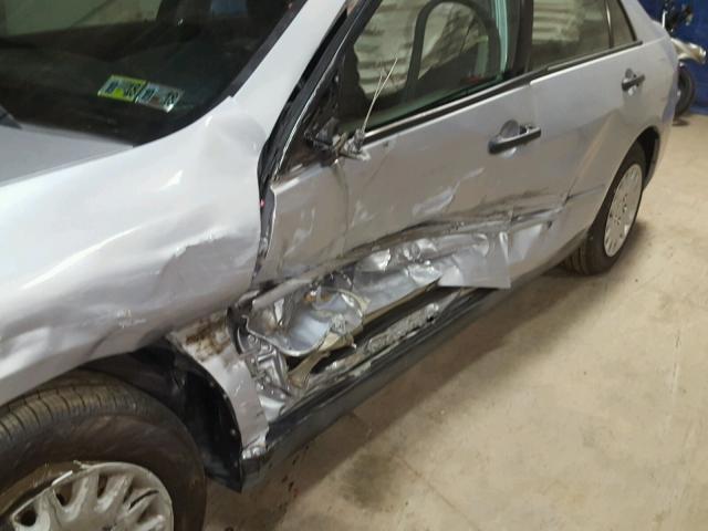 1HGCM56145A184490 - 2005 HONDA ACCORD DX SILVER photo 9