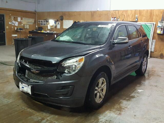 2CNFLCEC1B6384852 - 2011 CHEVROLET EQUINOX LS BLACK photo 2