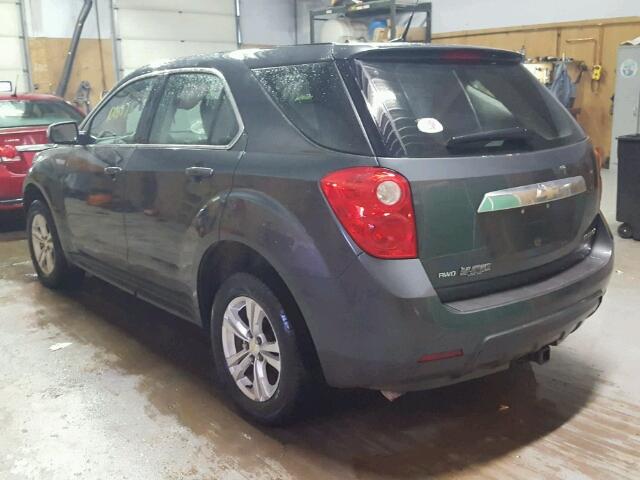 2CNFLCEC1B6384852 - 2011 CHEVROLET EQUINOX LS BLACK photo 3