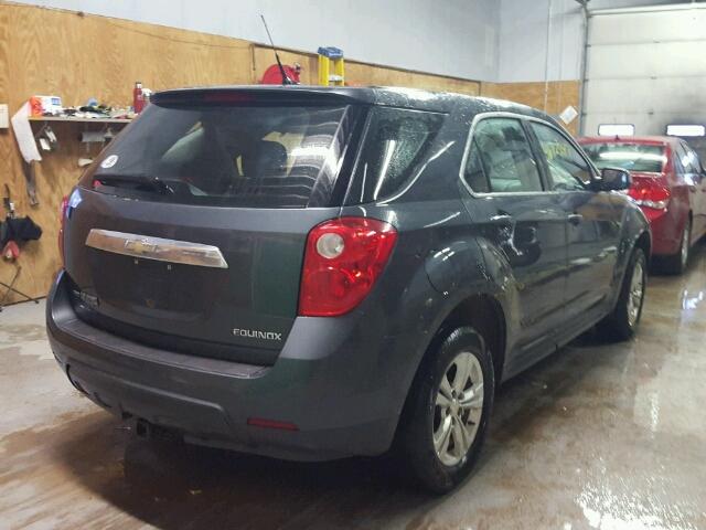 2CNFLCEC1B6384852 - 2011 CHEVROLET EQUINOX LS BLACK photo 4