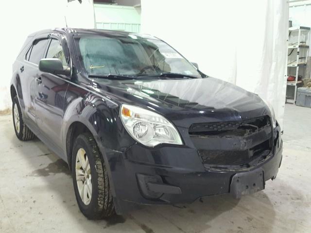 2CNFLCEC6B6377203 - 2011 CHEVROLET EQUINOX LS BLACK photo 1