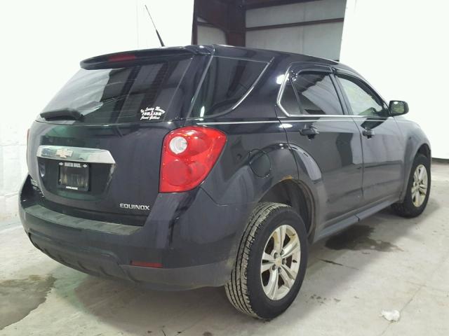 2CNFLCEC6B6377203 - 2011 CHEVROLET EQUINOX LS BLACK photo 4