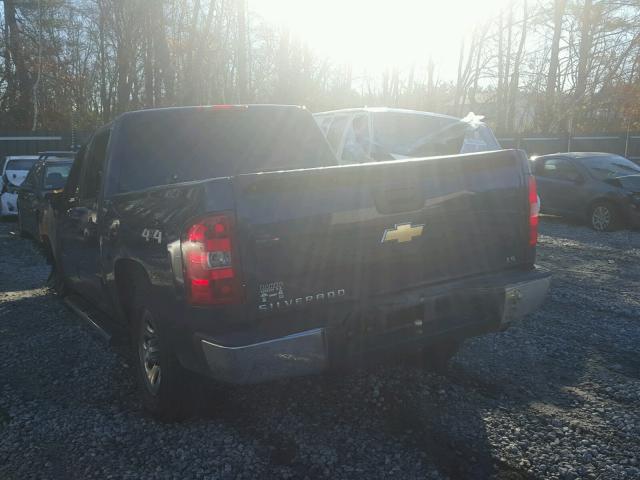 3GCEK13C79G265843 - 2009 CHEVROLET SILVERADO BLUE photo 3