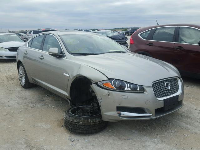 SAJWA0HB0CLS51103 - 2012 JAGUAR XF PORTFOL TAN photo 1