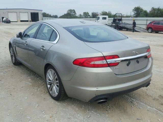 SAJWA0HB0CLS51103 - 2012 JAGUAR XF PORTFOL TAN photo 3