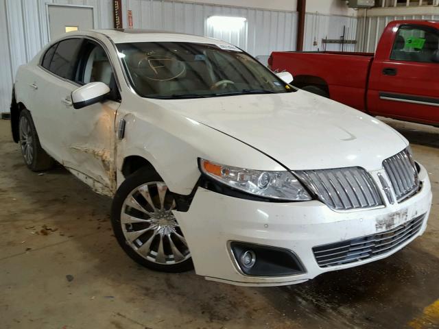 1LNHM93R09G627271 - 2009 LINCOLN MKS WHITE photo 1