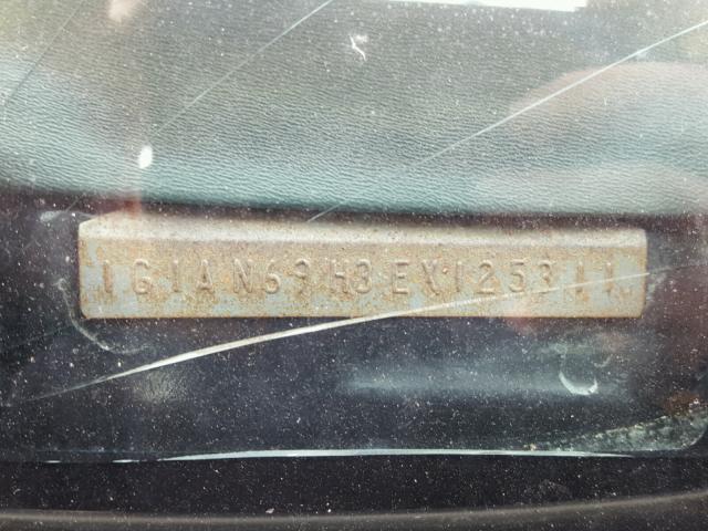 1G1AN69H3EX125311 - 1984 CHEVROLET CAPRICE CL 灰色 照片 10