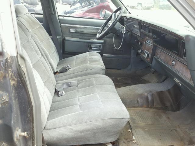 1G1AN69H3EX125311 - 1984 CHEVROLET CAPRICE CL 灰色 照片 5