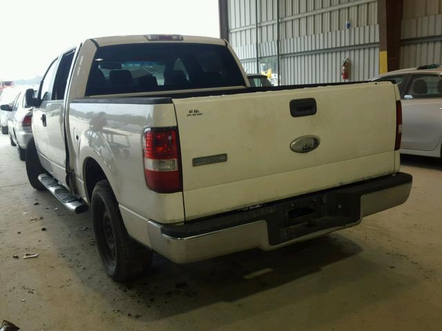 1FTRW12W26KC60555 - 2006 FORD F150 SUPER WHITE photo 3