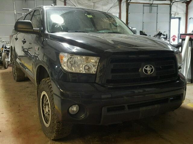 5TFDY5F14DX300709 - 2013 TOYOTA TUNDRA CRE BLACK photo 1