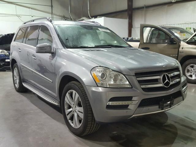 4JGBF7BE7CA763913 - 2012 MERCEDES-BENZ GL 450 4MA SILVER photo 1