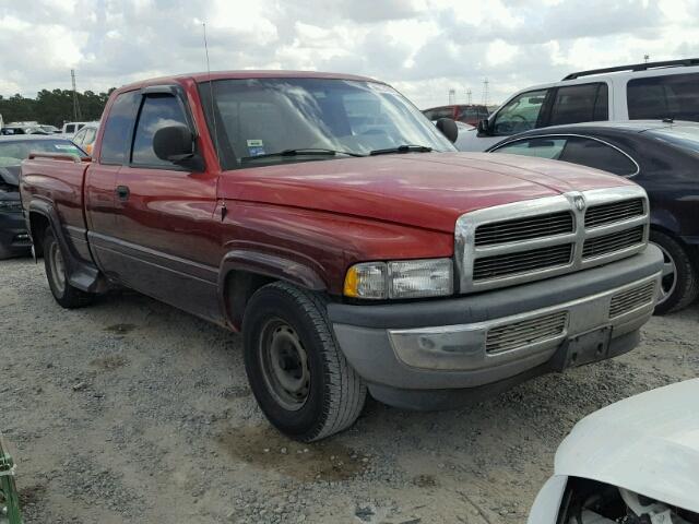 1B7HC13Y7WJ144309 - 1998 DODGE RAM 1500 RED photo 1