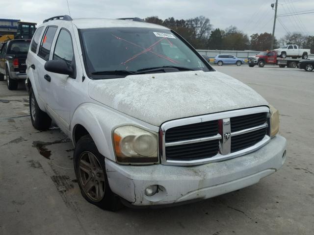 1D4HD48N85F573766 - 2005 DODGE DURANGO SL WHITE photo 1