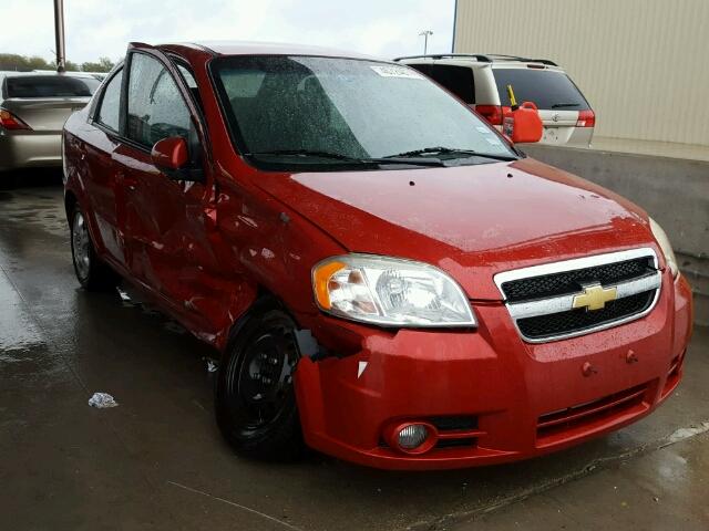 KL1TG5DE4BB239612 - 2011 CHEVROLET AVEO LT RED photo 1