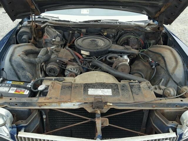 4L57J3Y215118 - 1973 BUICK LE SABRE BLUE photo 7