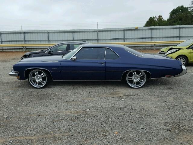 4L57J3Y215118 - 1973 BUICK LE SABRE BLUE photo 9