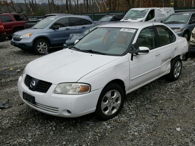 3N1CB51D46L518276 - 2006 NISSAN SENTRA 1.8 WHITE photo 2