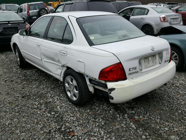 3N1CB51D46L518276 - 2006 NISSAN SENTRA 1.8 WHITE photo 3