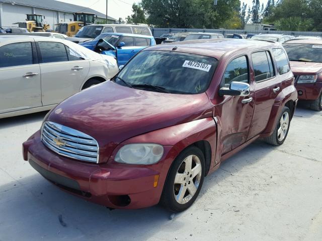 3GNDA23P96S626920 - 2006 CHEVROLET HHR LT MAROON photo 2