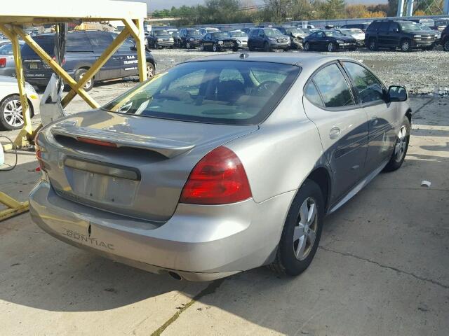 2G2WP552671185798 - 2007 PONTIAC GRAND PRIX GRAY photo 4