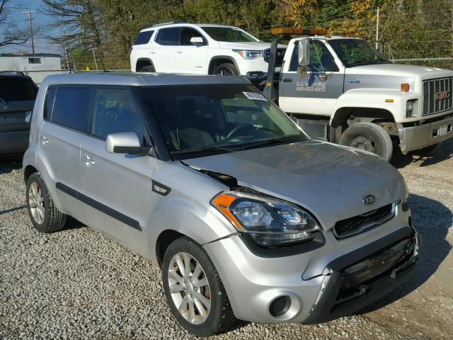 KNDJT2A53C7359808 - 2012 KIA SOUL SILVER photo 1