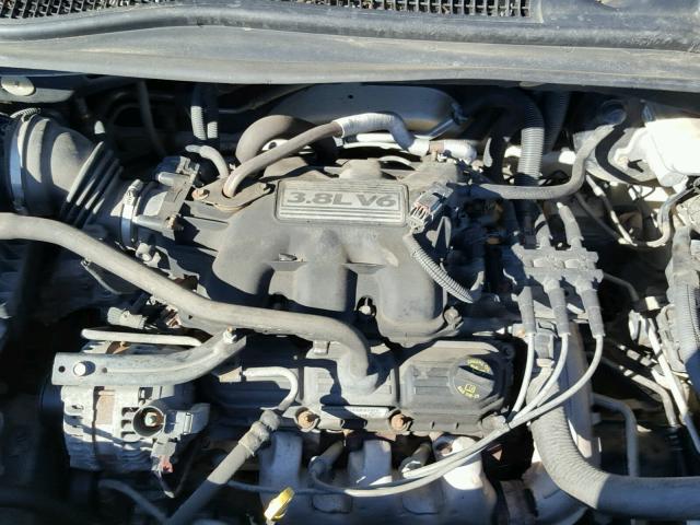 2D8HN54P78R705342 - 2008 DODGE GRAND CARA WHITE photo 7