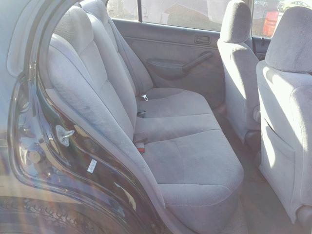 1HGES26781L047732 - 2001 HONDA CIVIC EX 黑色 照片 6