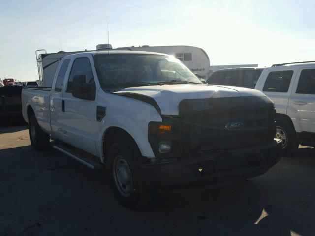 1FTSX2A5XAEB19768 - 2010 FORD F250 SUPER WHITE photo 1