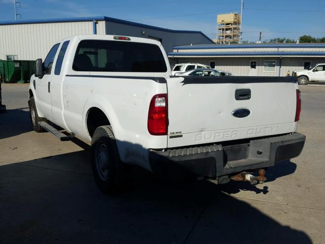 1FTSX2A5XAEB19768 - 2010 FORD F250 SUPER WHITE photo 3