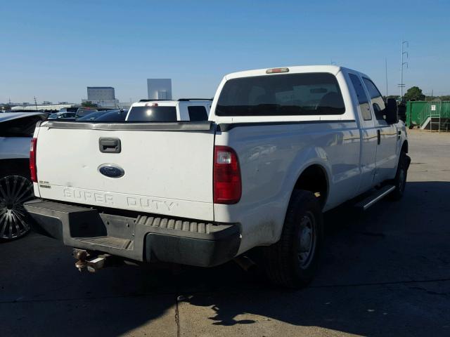 1FTSX2A5XAEB19768 - 2010 FORD F250 SUPER WHITE photo 4