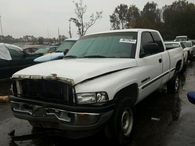 1B7HF13Z3XJ615597 - 1999 DODGE RAM 1500 WHITE photo 2