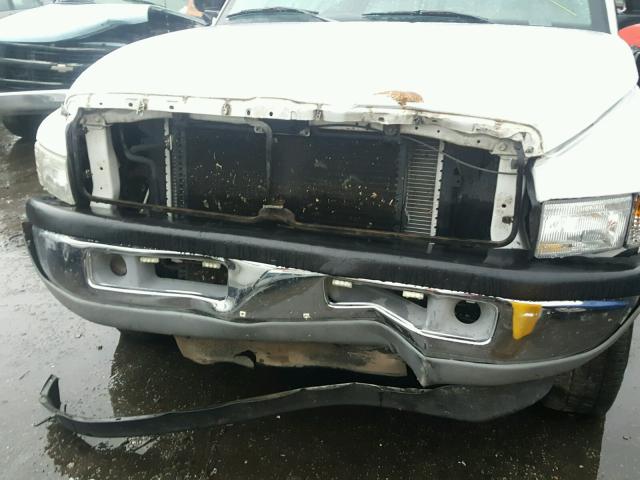 1B7HF13Z3XJ615597 - 1999 DODGE RAM 1500 WHITE photo 9