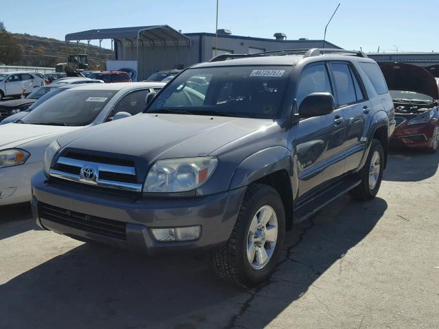 JTEBU14R850062583 - 2005 TOYOTA 4RUNNER SR BLUE photo 2