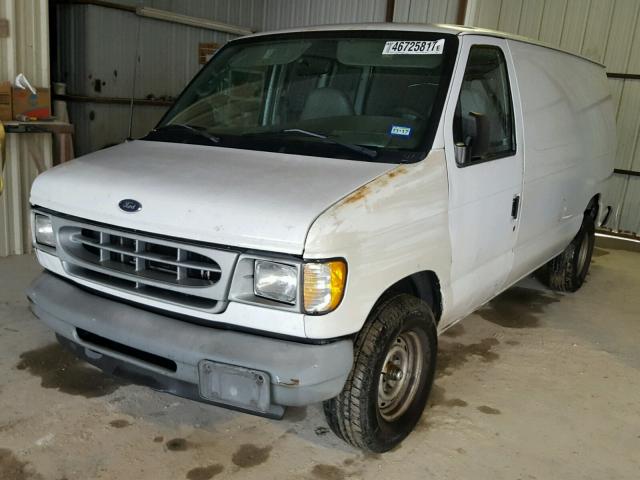 1FTRE14262HB78042 - 2002 FORD ECONOLINE WHITE photo 2