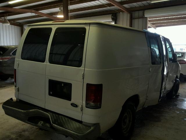 1FTRE14262HB78042 - 2002 FORD ECONOLINE WHITE photo 4