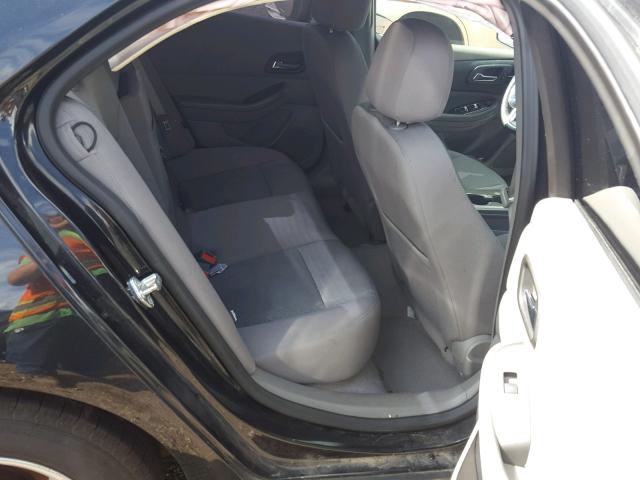 1G11B5SA2DF215165 - 2013 CHEVROLET MALIBU LS შავი ფოტო 6
