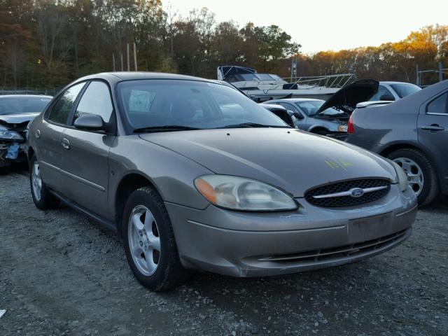 1FAFP55252A204017 - 2002 FORD TAURUS SES BEIGE photo 1