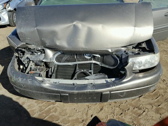 1G4HR54K9YU332388 - 2000 BUICK LESABRE LI GRAY photo 7