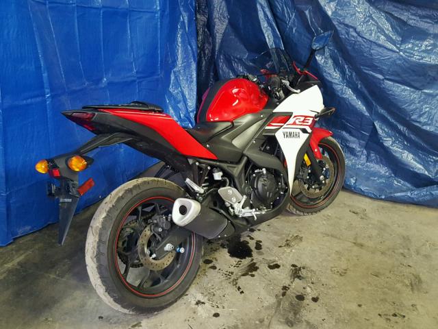 MH3RH06Y0FK003475 - 2015 YAMAHA YZFR3 RED photo 4