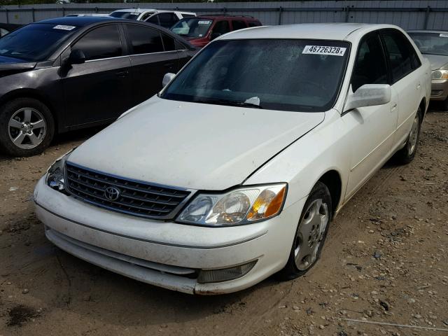 4T1BF28B63U330033 - 2003 TOYOTA AVALON XL WHITE photo 2