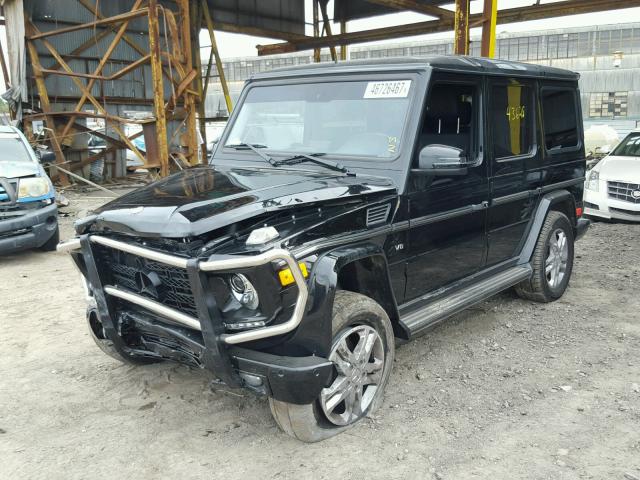 WDCYC3HF1DX202793 - 2013 MERCEDES-BENZ G 550 BLACK photo 2