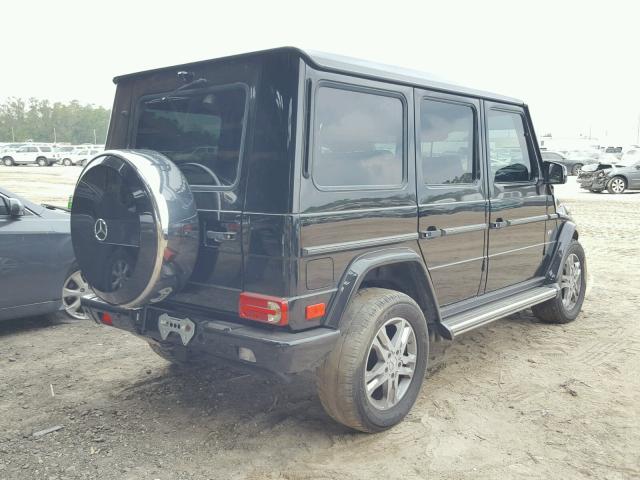 WDCYC3HF1DX202793 - 2013 MERCEDES-BENZ G 550 BLACK photo 4