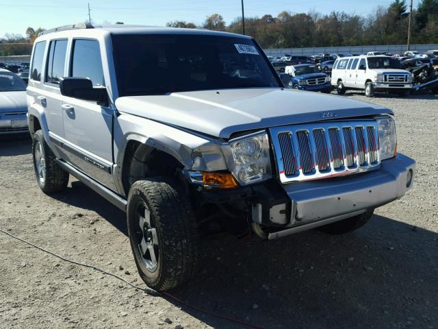 1J8HG48K87C570275 - 2007 JEEP COMMANDER SILVER photo 7