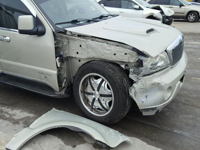 5LMEU68H13ZJ25802 - 2003 LINCOLN AVIATOR 米色 照片 9