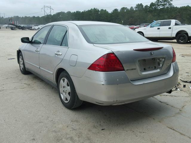 3HGCM56426G704747 - 2006 HONDA ACCORD LX SILVER photo 3