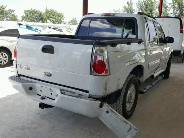 1FMZU67K44UA77857 - 2004 FORD EXPLORER S WHITE photo 4